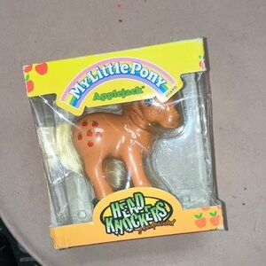 My Little Pony Applejack Orange Head Knocker